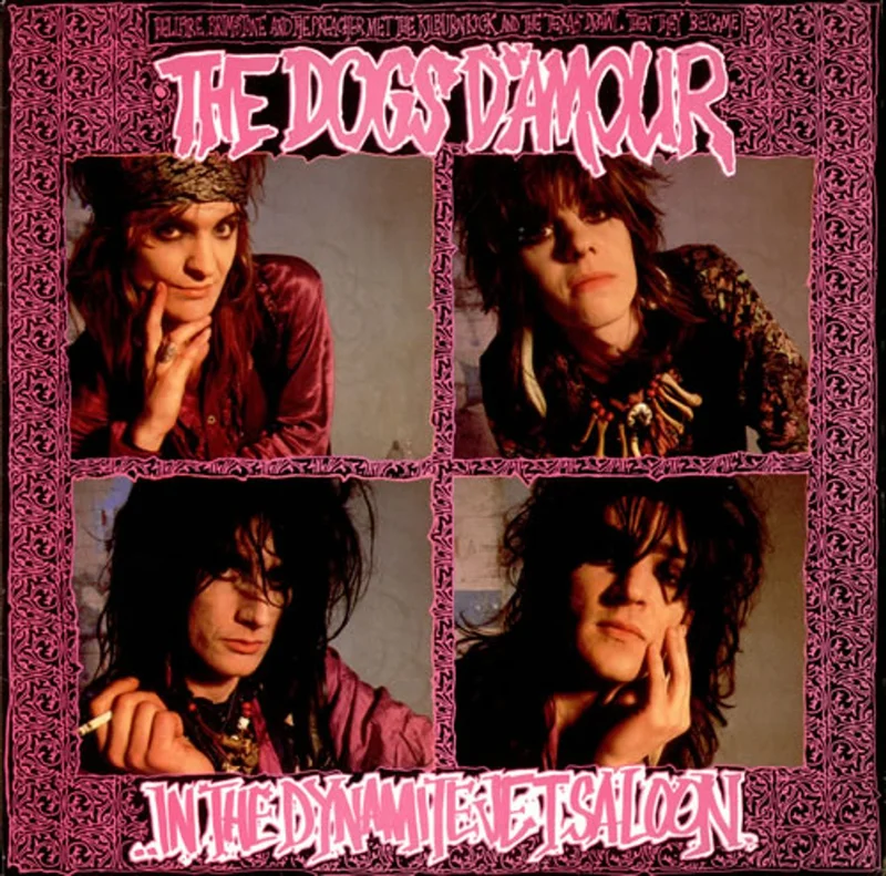 The Dogs D'Amour In The Dynamite Jet Saloon UK Vinyl LP