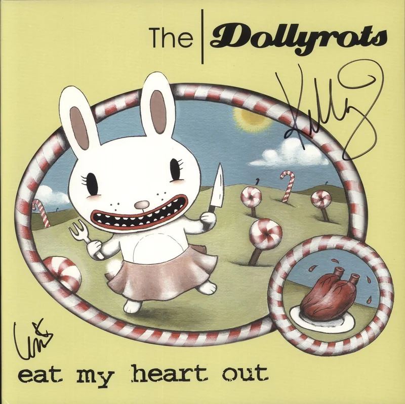 The Dollyrots Eat My Heart Out - Picture Disc + Autographed US Picture disc LP