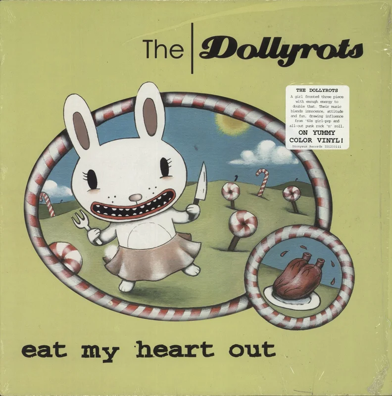 The Dollyrots Eat My Heart Out - Yellow Vinyl US Vinyl LP