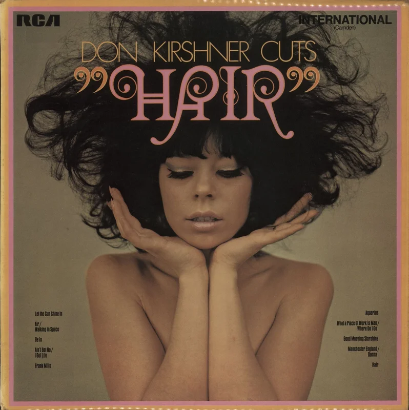The Don Kirshner Concept Don Kirshner Cuts "Hair" UK Vinyl LP