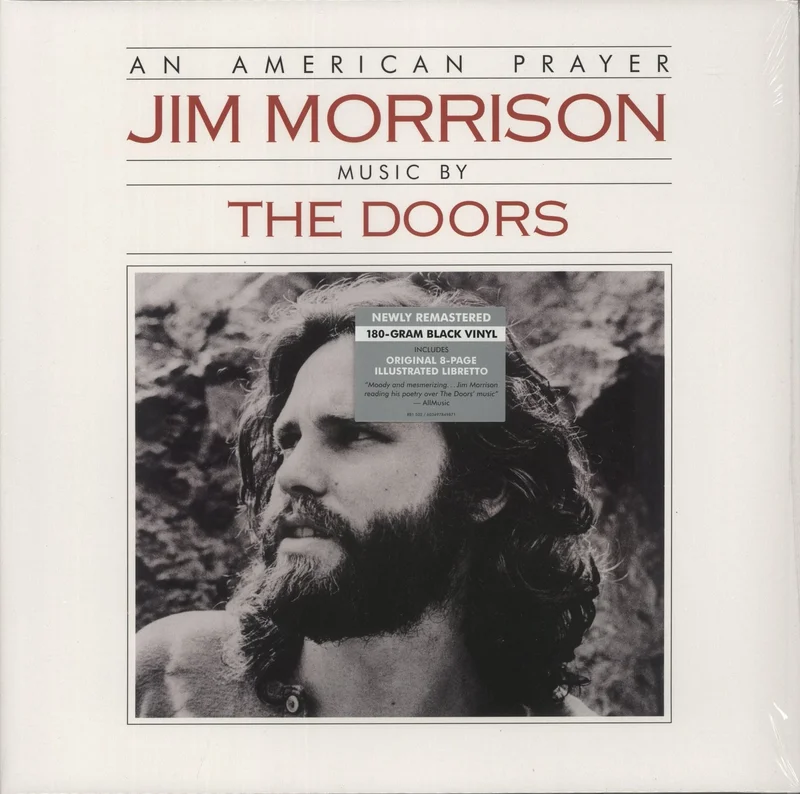 The Doors An American Prayer - Sealed + Hype Sticker UK Vinyl LP