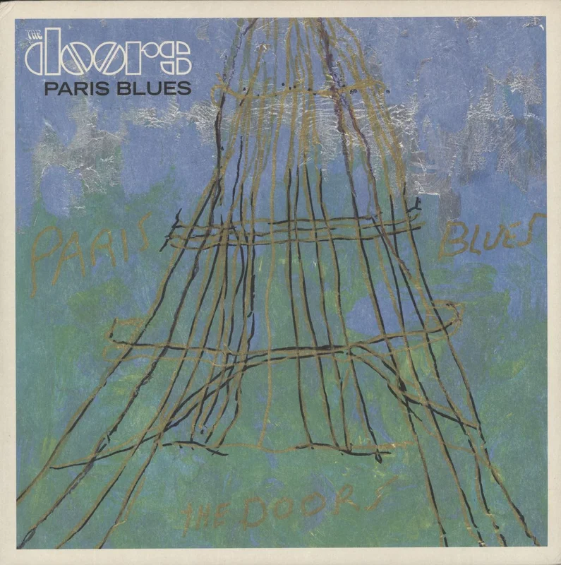 The Doors Paris Blues - Blue Vinyl - RSD 2022 German Vinyl LP