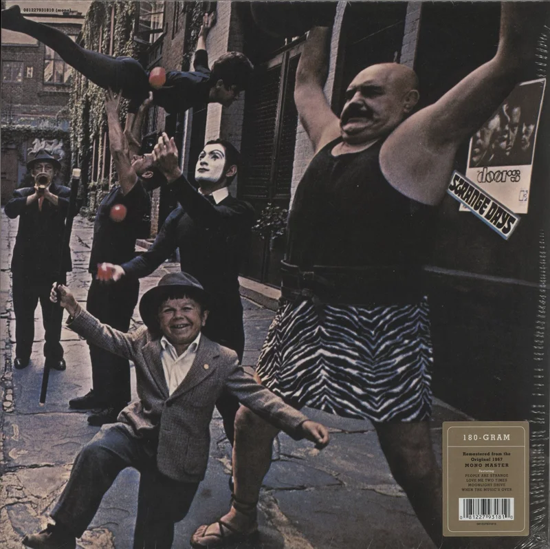 The Doors Strange Days - 180g - Mono + Hype Sticker UK Vinyl LP