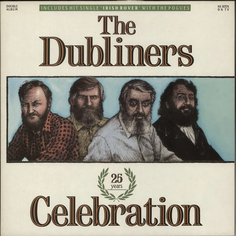 The Dubliners Celebration UK 2-LP vinyl set