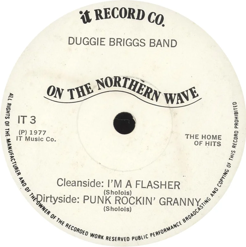 The Duggie Briggs Band Punk-Rockin' Granny! Irish 7" vinyl