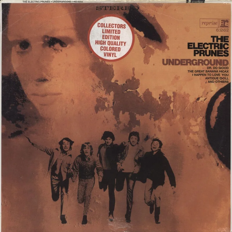 The Electric Prunes Underground - Colored Vinyl - Sealed US Vinyl LP