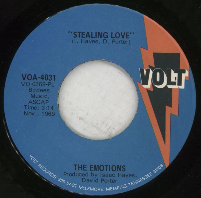 The Emotions (Doo Wop) Stealing Love / When Tomorrow Comes US 7" vinyl