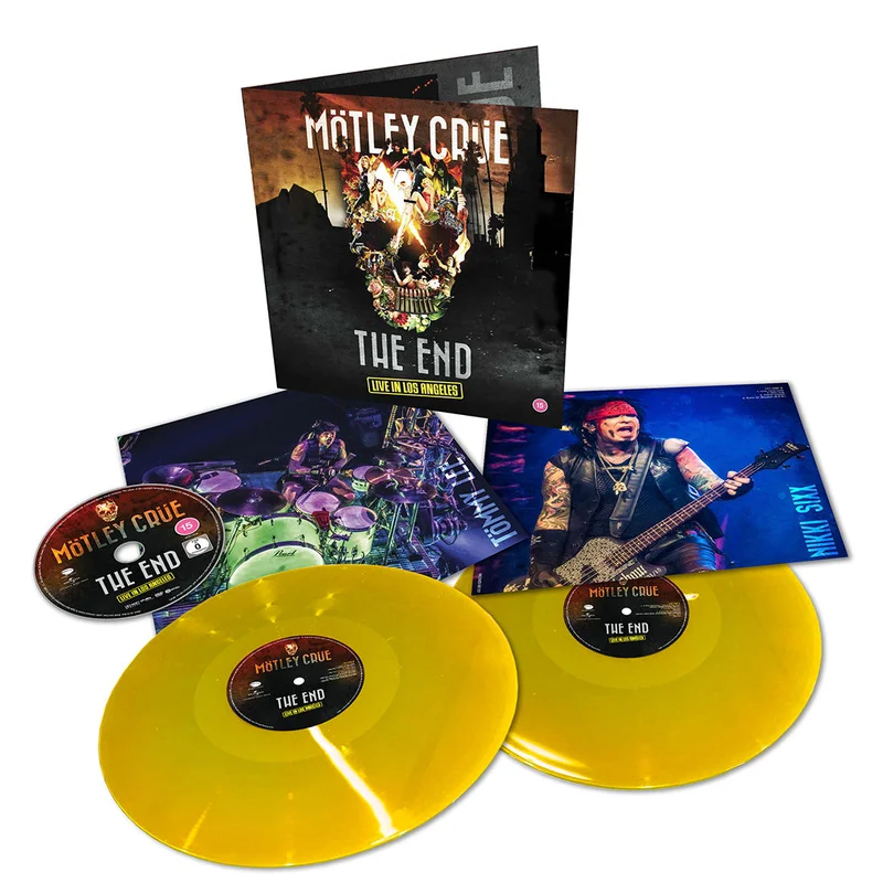 The End Live In Los Angeles: Limited Edition Yellow Gatefold Vinyl 2LP