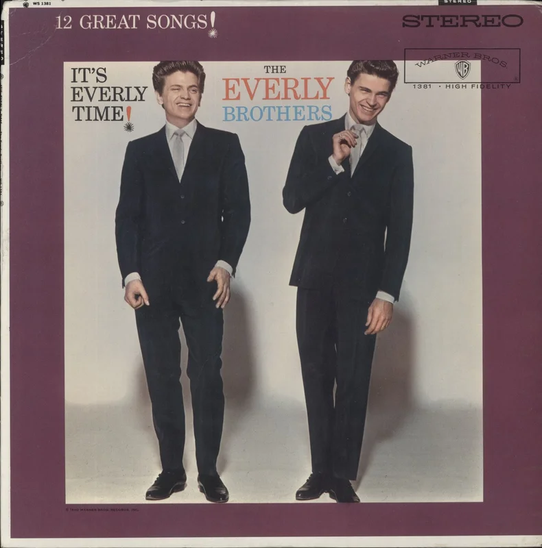 The Everly Brothers It's Everly Time! US Vinyl LP