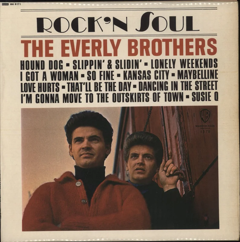The Everly Brothers Rock 'N Soul - EX UK Vinyl LP