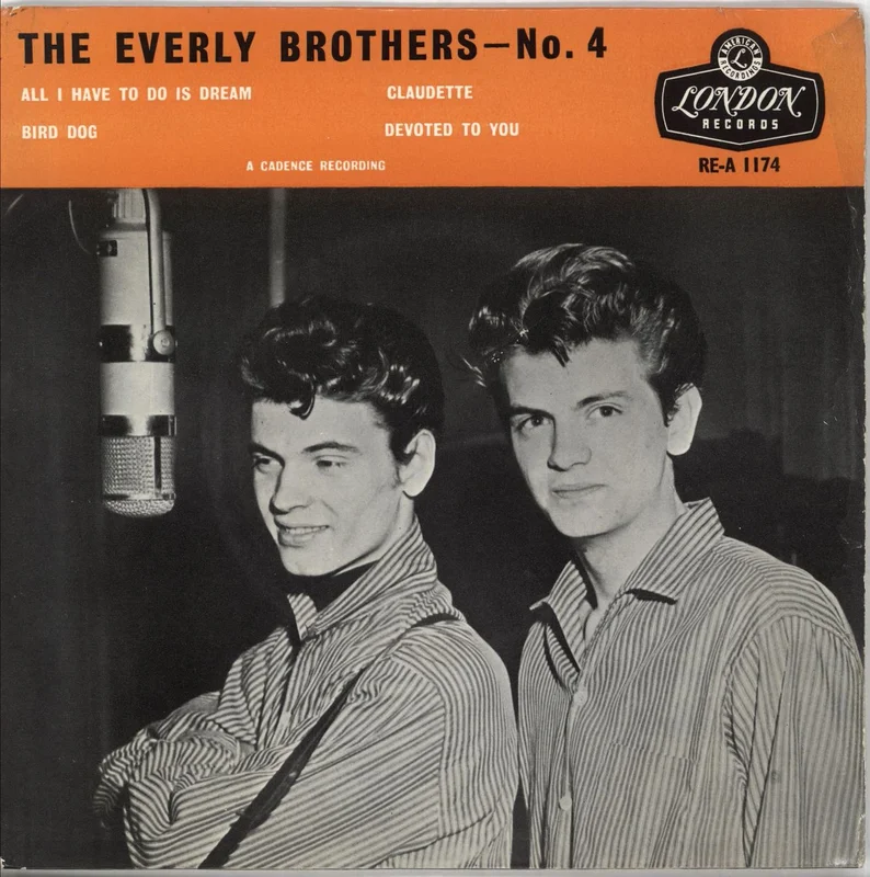 The Everly Brothers The Everly Brothers Number 4 - 1st UK 7" vinyl