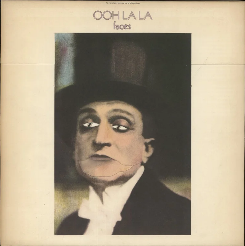 The Faces Ooh La La - 1st + Poster UK Vinyl LP