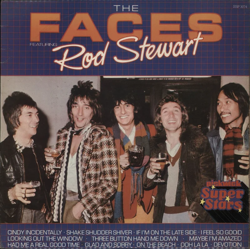 The Faces The Faces Featuring Rod Stewart UK Vinyl LP