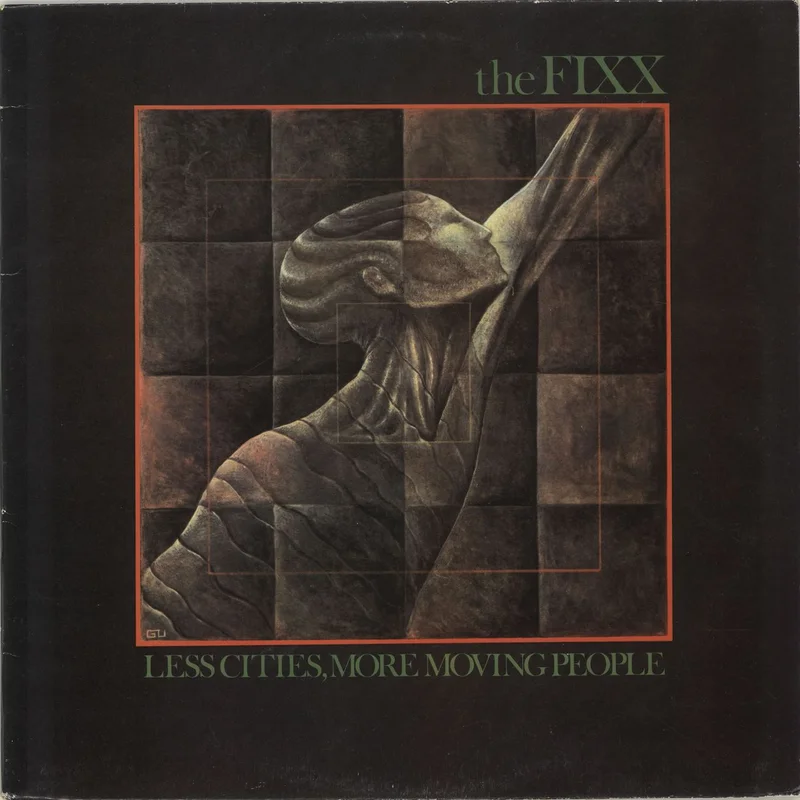 The Fixx Less Cities, More Moving People UK 12" vinyl
