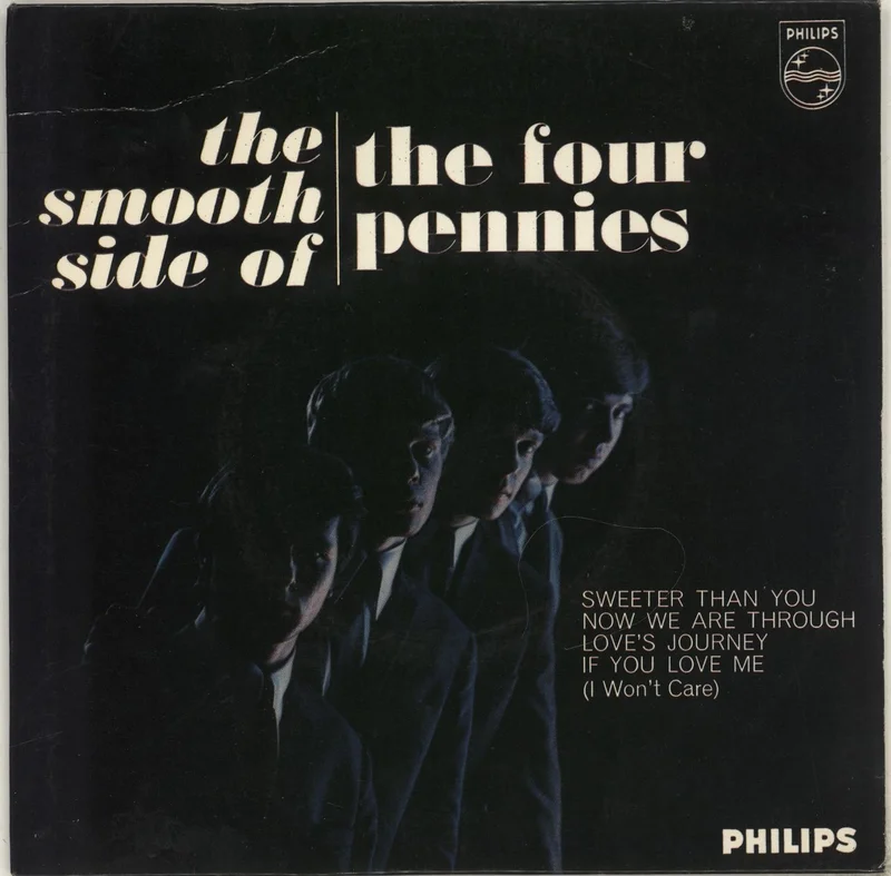 The Four Pennies The Smooth Side Of The Four Pennies UK 7" vinyl