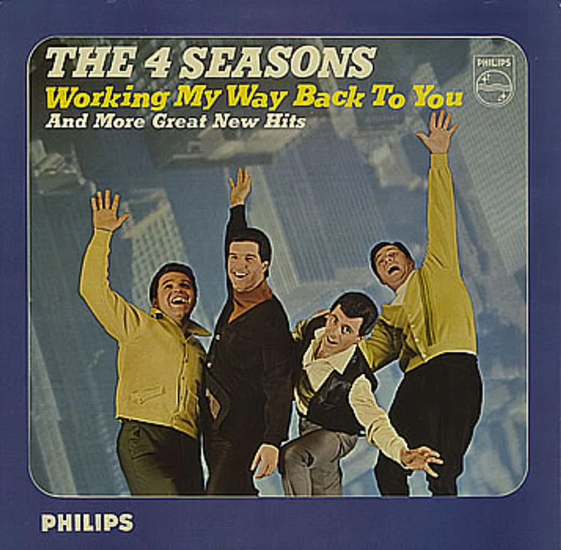 The Four Seasons Working My Way Back To You UK Vinyl LP