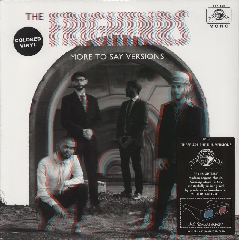 The Frightnrs More To Say Versions - Purple Vinyl - Sealed US Vinyl LP