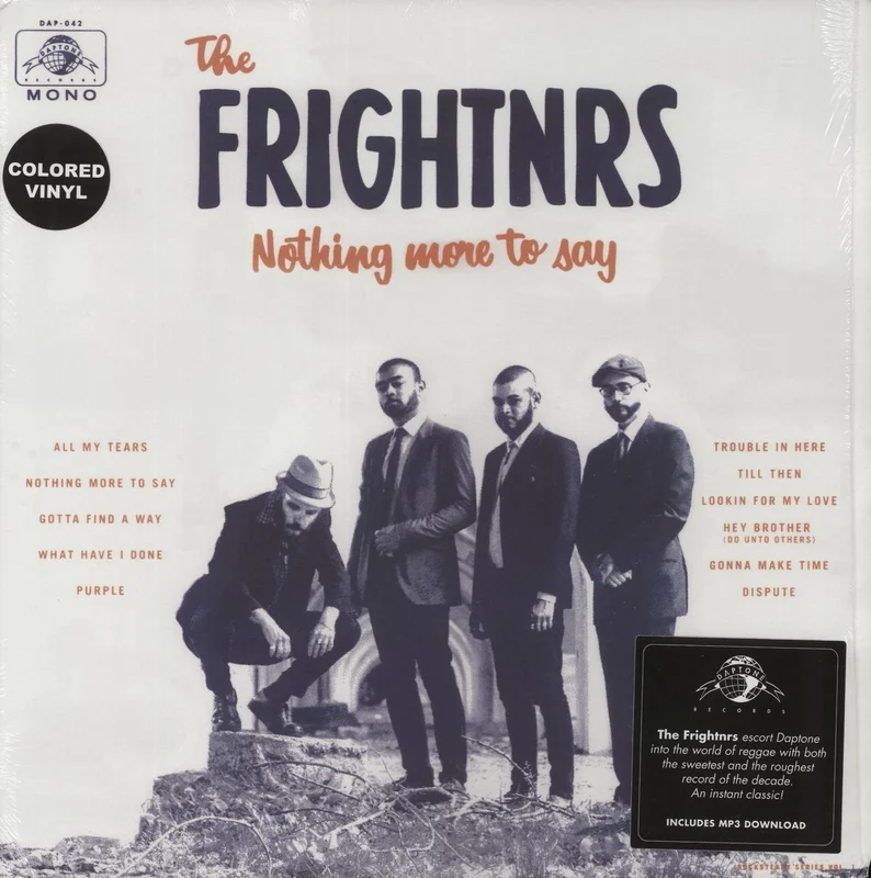 The Frightnrs Nothing More To Say - Clear With Purple Splatter Vinyl US Vinyl LP