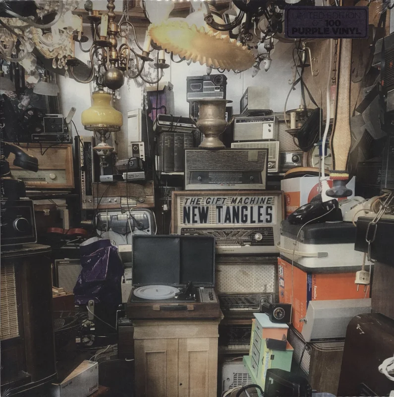 The Gift Machine New Tangles - Purple Vinyl + 5" Single - Sealed US Vinyl LP