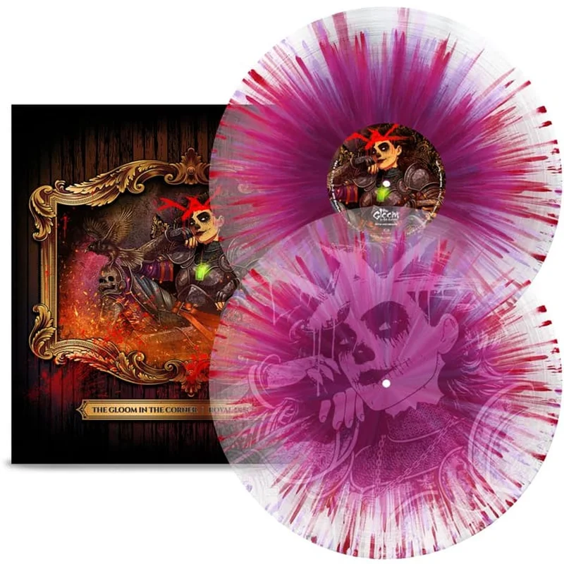 The Gloom In The Corner Royal Discordance - Clear W/ Red & Light Blue Splatter - Sealed UK 2-LP vinyl set