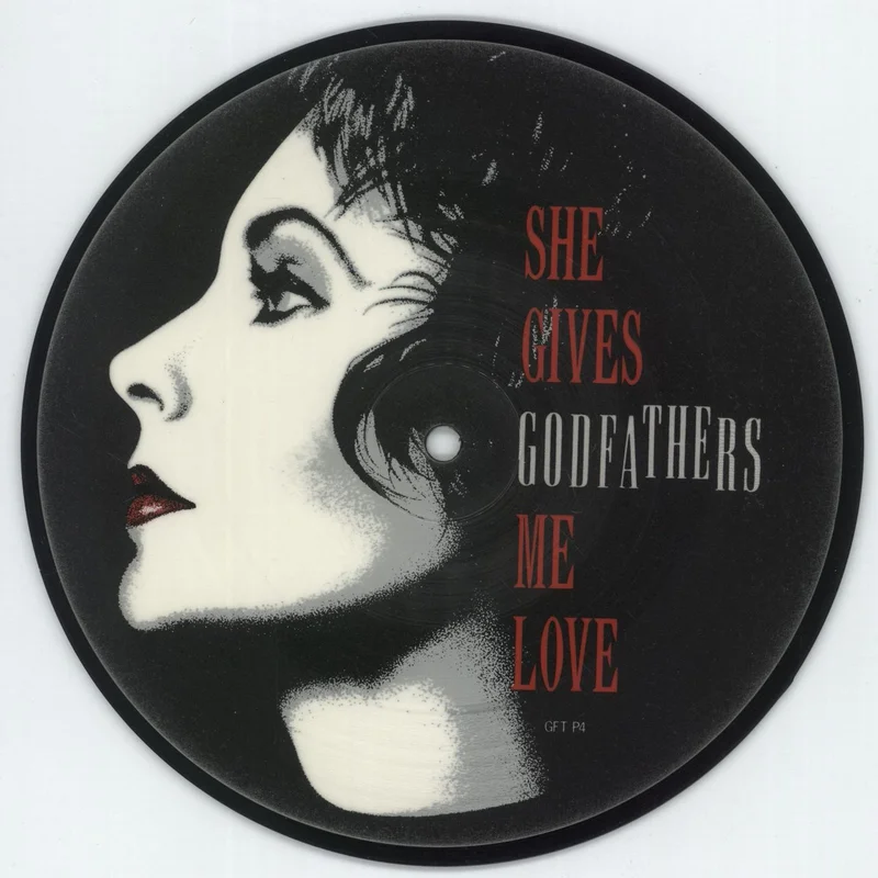 The Godfathers She Gives Me Love UK 7" picture disc
