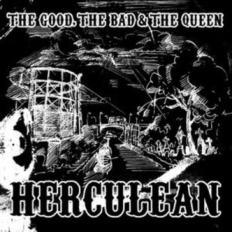 The Good, The Bad And The Queen Herculean UK 7" vinyl
