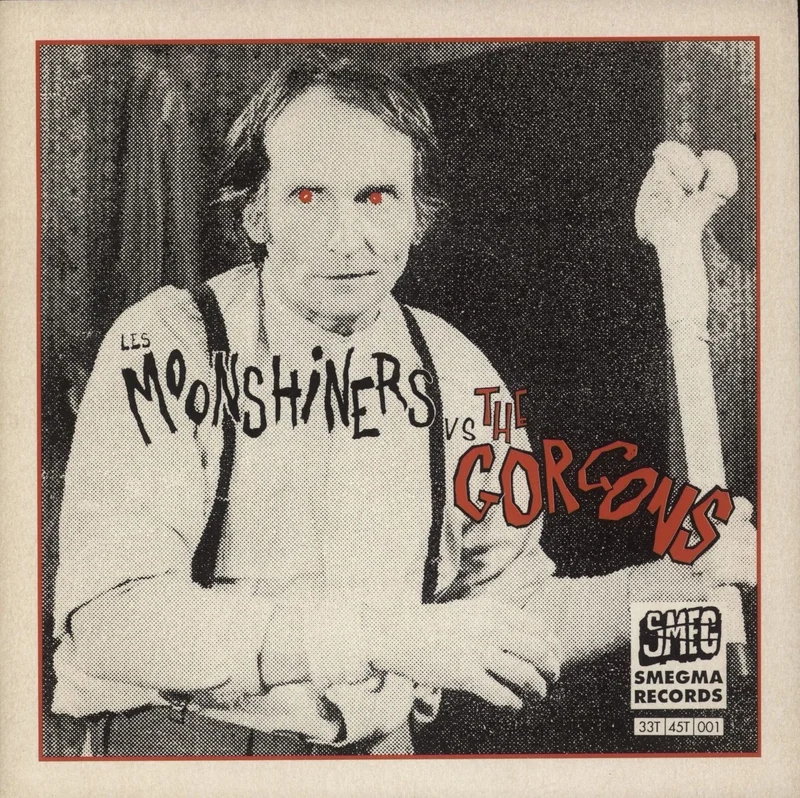 The Gorgons Last Travel / Don't Say It's A Lie - Blue Vinyl French 7" vinyl