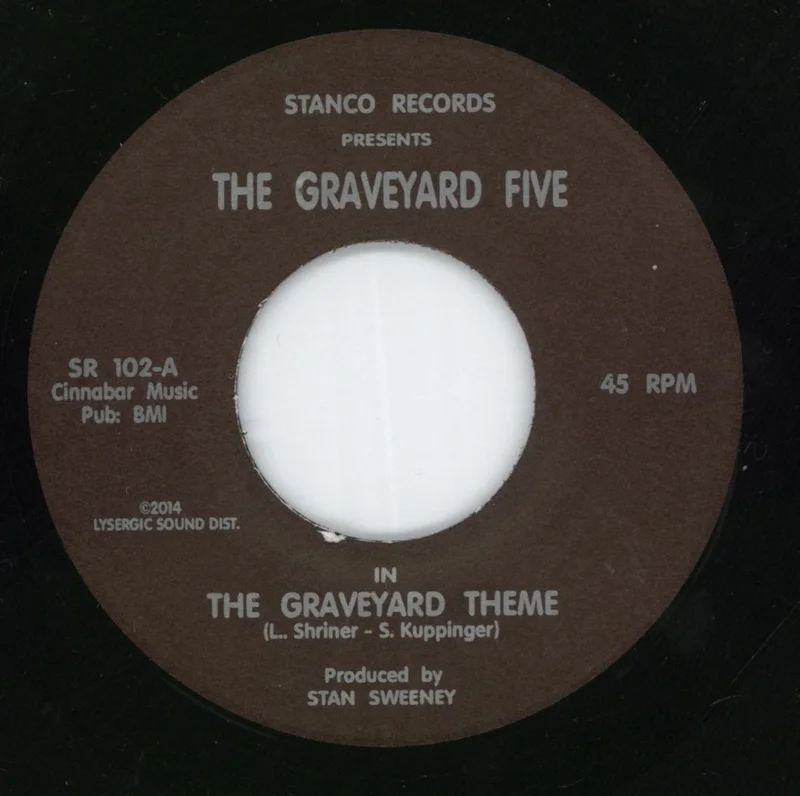 The Graveyard Five The Graveyard Theme US 7" vinyl