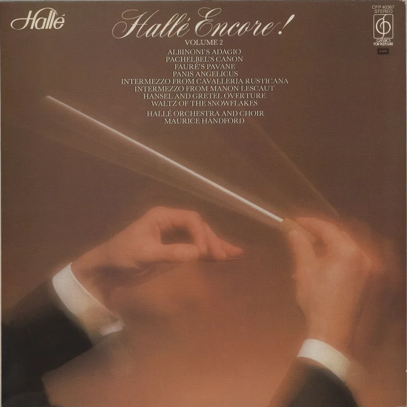 The Hall Orchestra Hall Encore! Volume 2 UK Vinyl LP