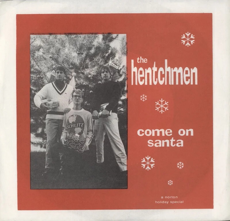The Hentchmen Come On Santa / Merry Christmas Baby US 7" vinyl