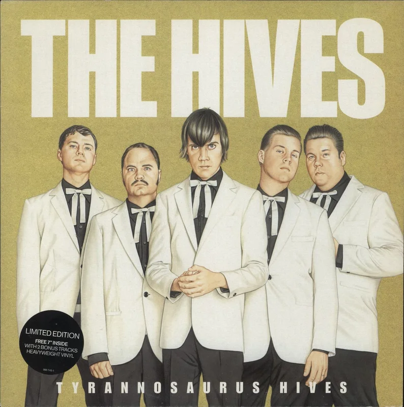 The Hives Tyrannosaurus Hives + 7" - EX UK Vinyl LP