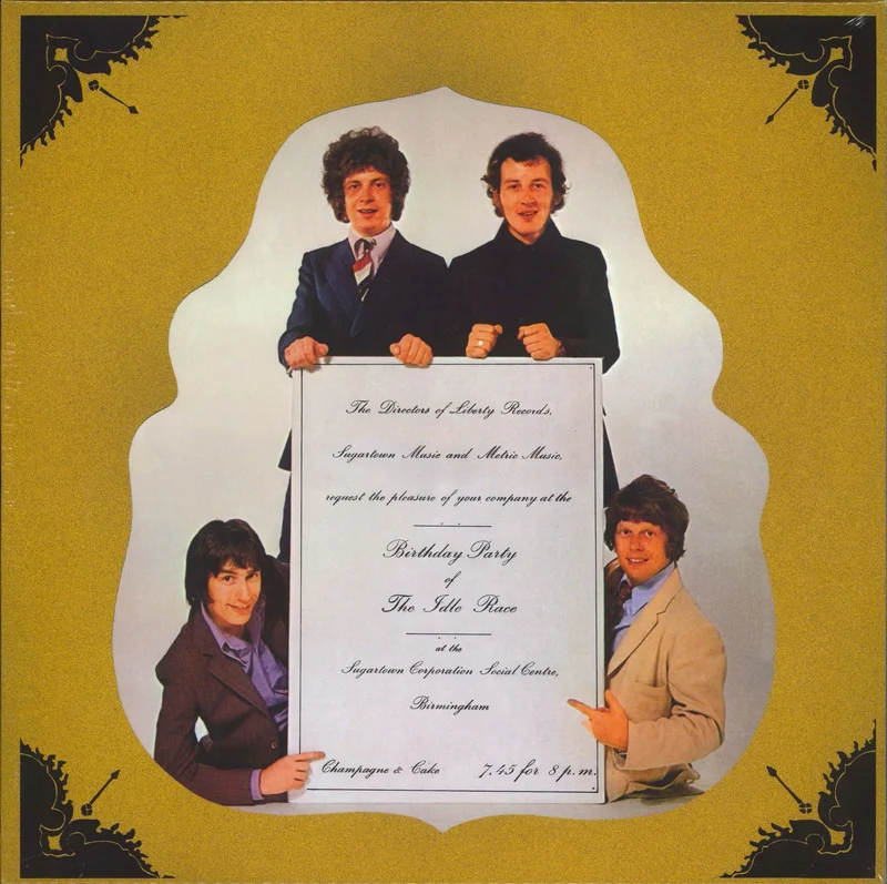 The Idle Race The Birthday Party - Gold Vinyl UK Vinyl LP
