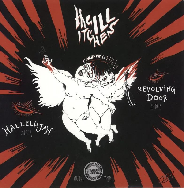 The ILL Itches Hallelujah - Sacred Splatter Vinyl US 7" vinyl