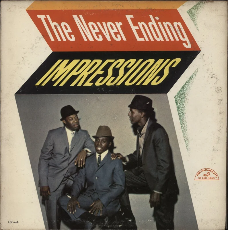 The Impressions The Never Ending Impressions US Vinyl LP
