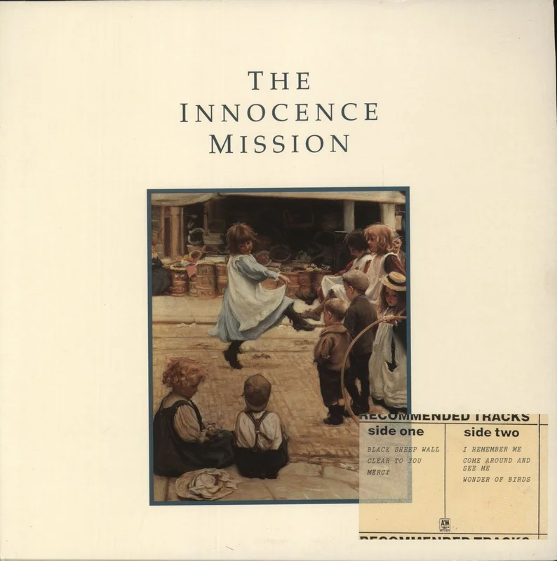 The Innocence Mission The Innocence Mission - Recommended Tracks Sticker + Press Release UK Vinyl LP