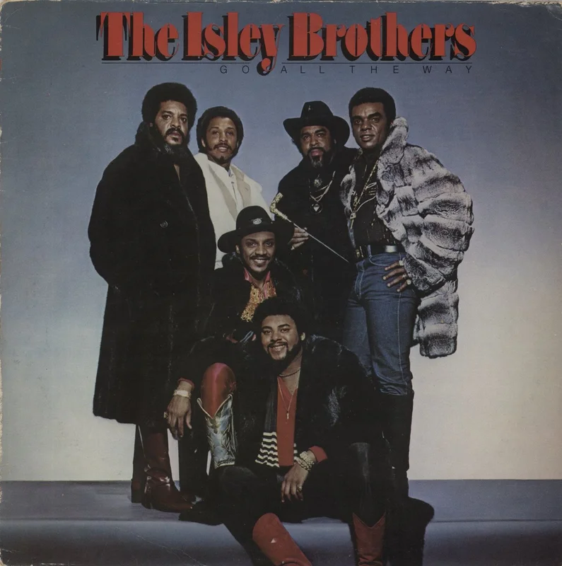 The Isley Brothers Go All The Way UK Promo Vinyl LP
