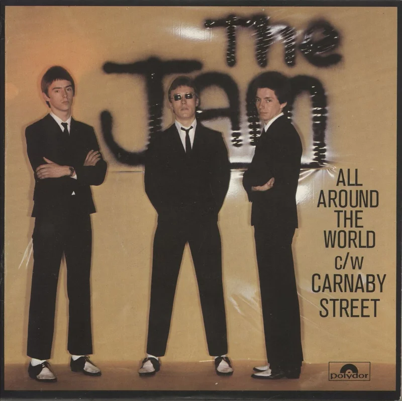 The Jam All Around The World UK 7" vinyl