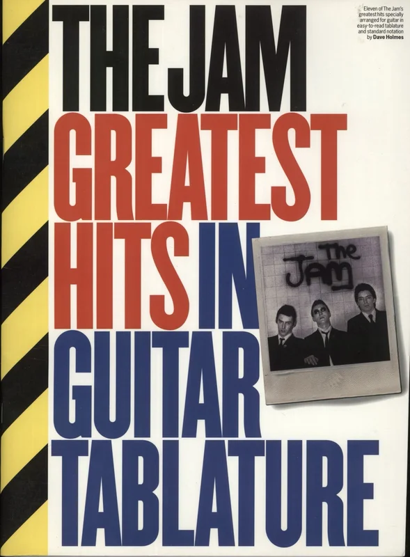 The Jam Greatest Hits In Guitar Tablature UK Book