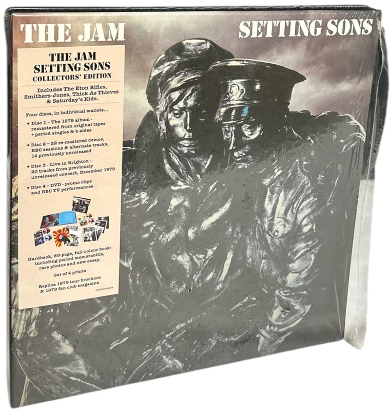 The Jam Setting Sons - Shrink UK Cd album box set
