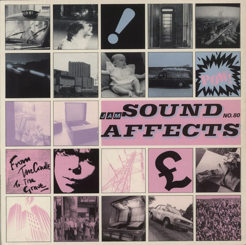 The Jam Sound Affects + Inner - VG French Vinyl LP