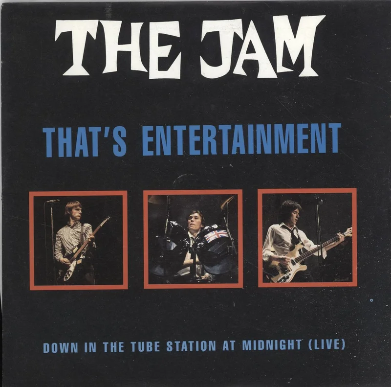 The Jam That's Entertainment UK 7" vinyl