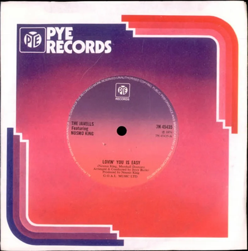 The Javells Lovin' You Is Easy UK 7" vinyl