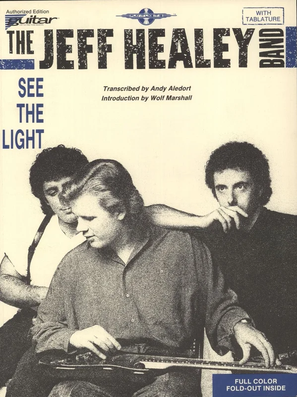The Jeff Healey Band See The Light - Songbook US Book