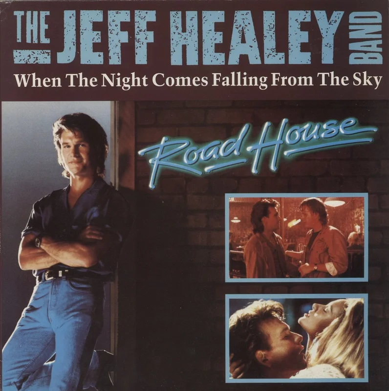 The Jeff Healey Band When The Night Comes Falling From The Sky UK 12" vinyl