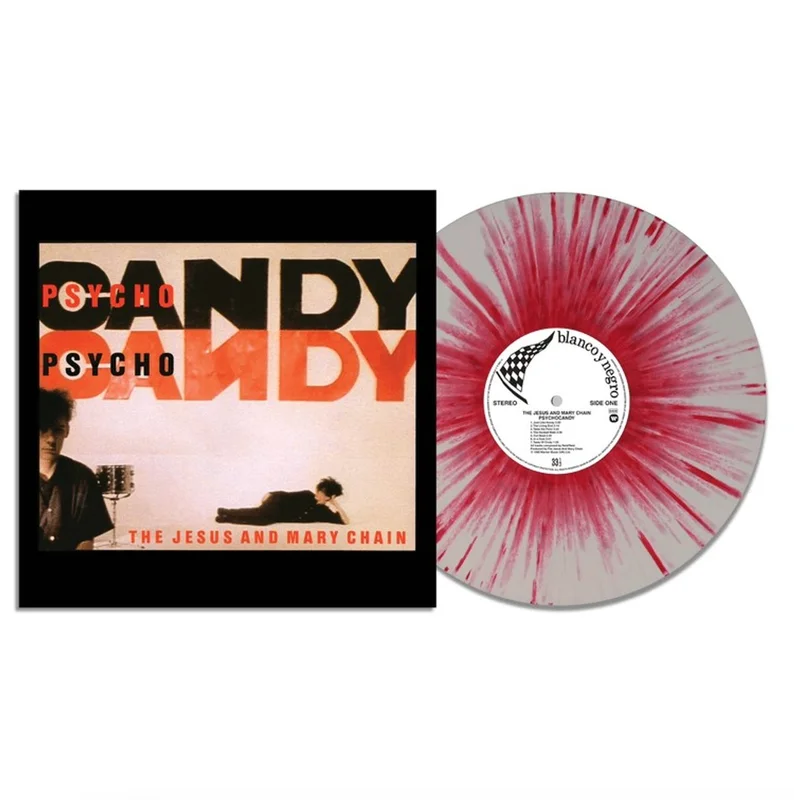 The Jesus & Mary Chain Psychocandy - National Album Day 2025 - Red & White Splatter Vinyl - Sealed UK Vinyl LP