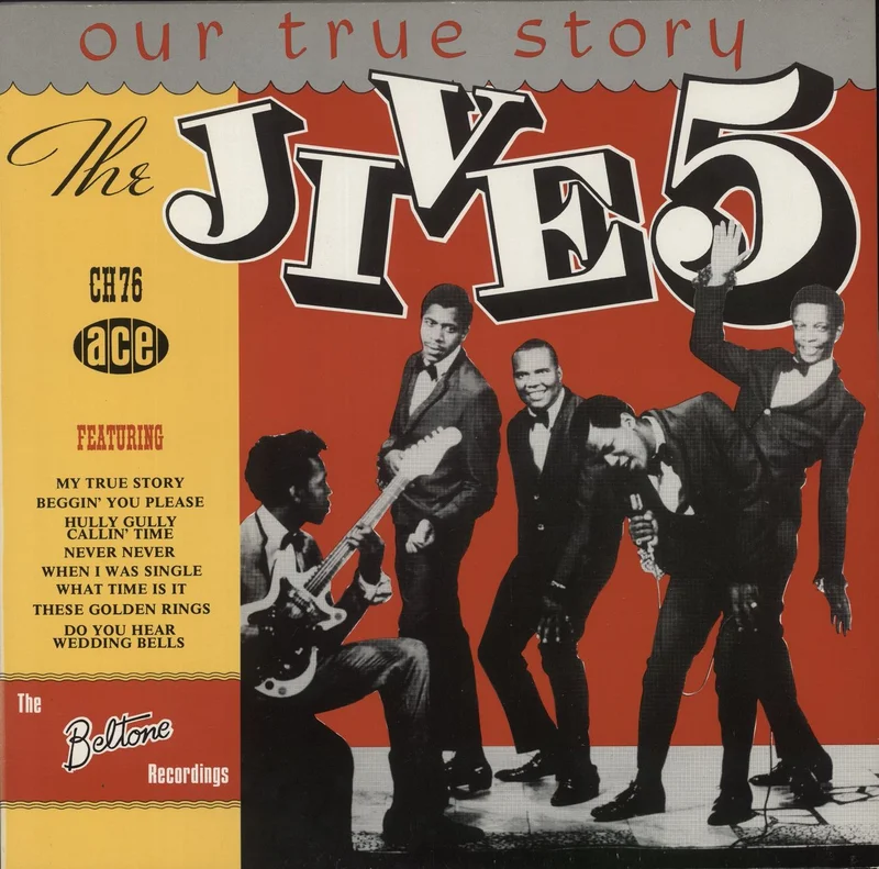 The Jive Five Our True Story UK Vinyl LP