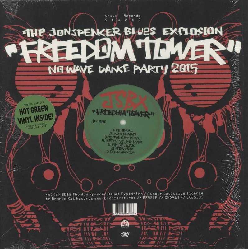 The Jon Spencer Blues Explosion Mo' Width Australian Vinyl LP