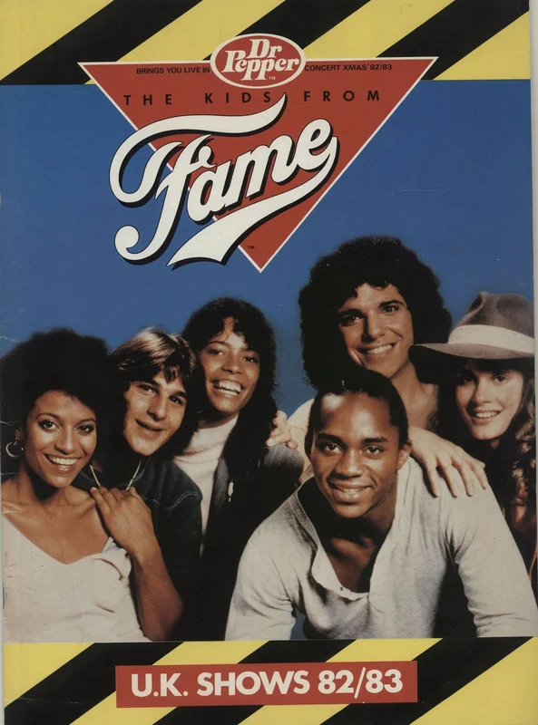 The Kids From Fame Xmas '82/83 Tour Programme With Poster UK Tour programme