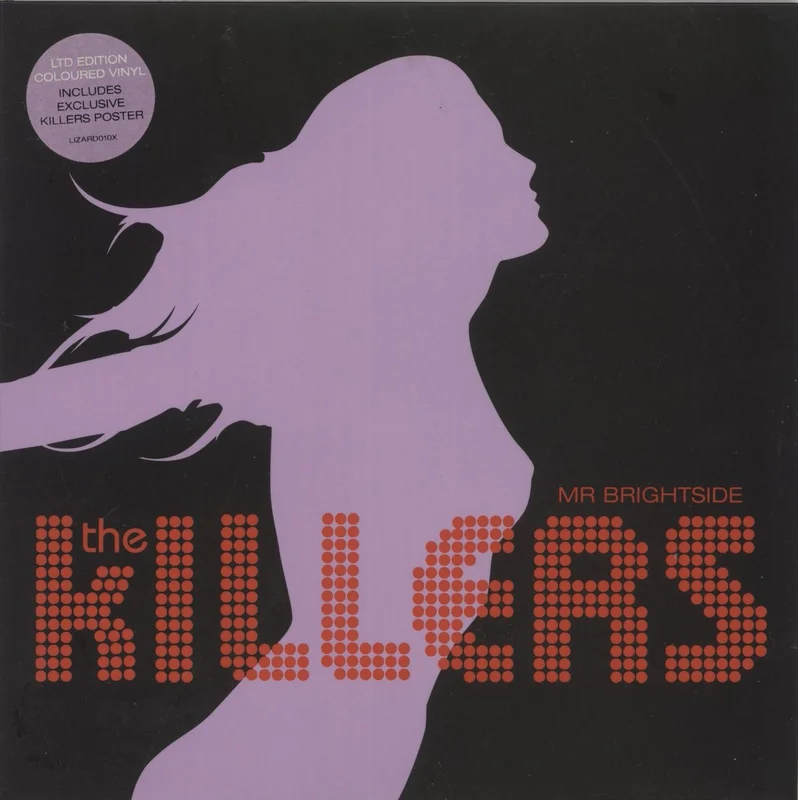 The Killers Mr Brightside - Red Vinyl UK 7" vinyl