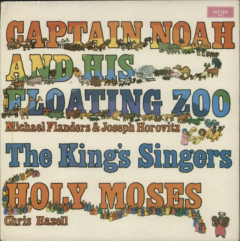 The King's Singers Captain Noah And His Floating Zoo / Holy Moses UK Vinyl LP